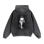 TRust_Zip-Through Boxy Fleece Hoodie
