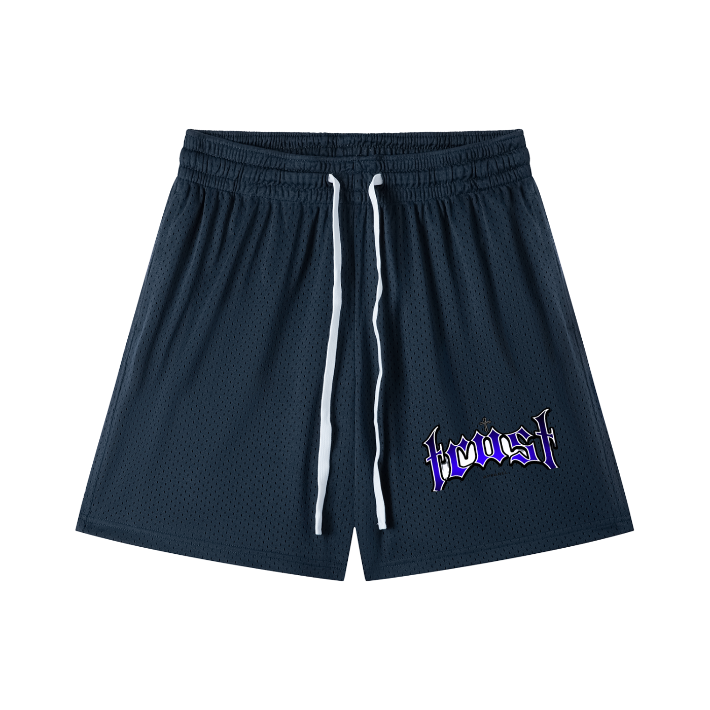 TRust..Mesh Drawstring Shorts