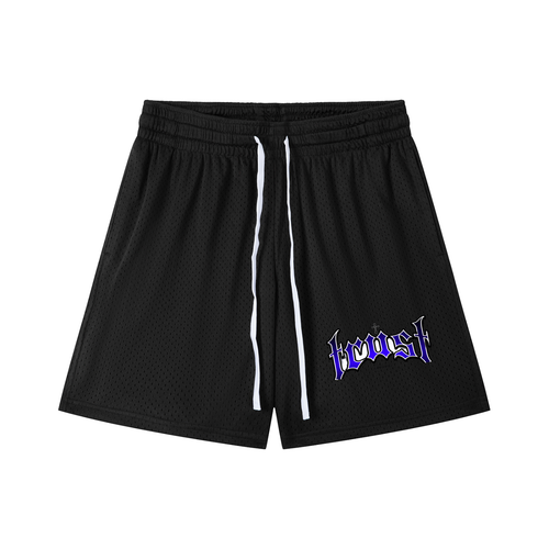 TRust..Mesh Drawstring Shorts