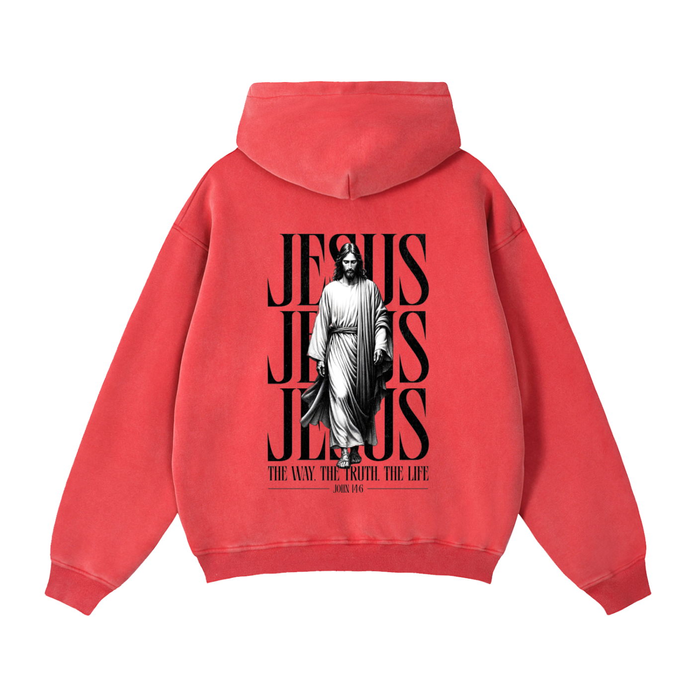 Zip-Through Boxy Fleece Hoodie