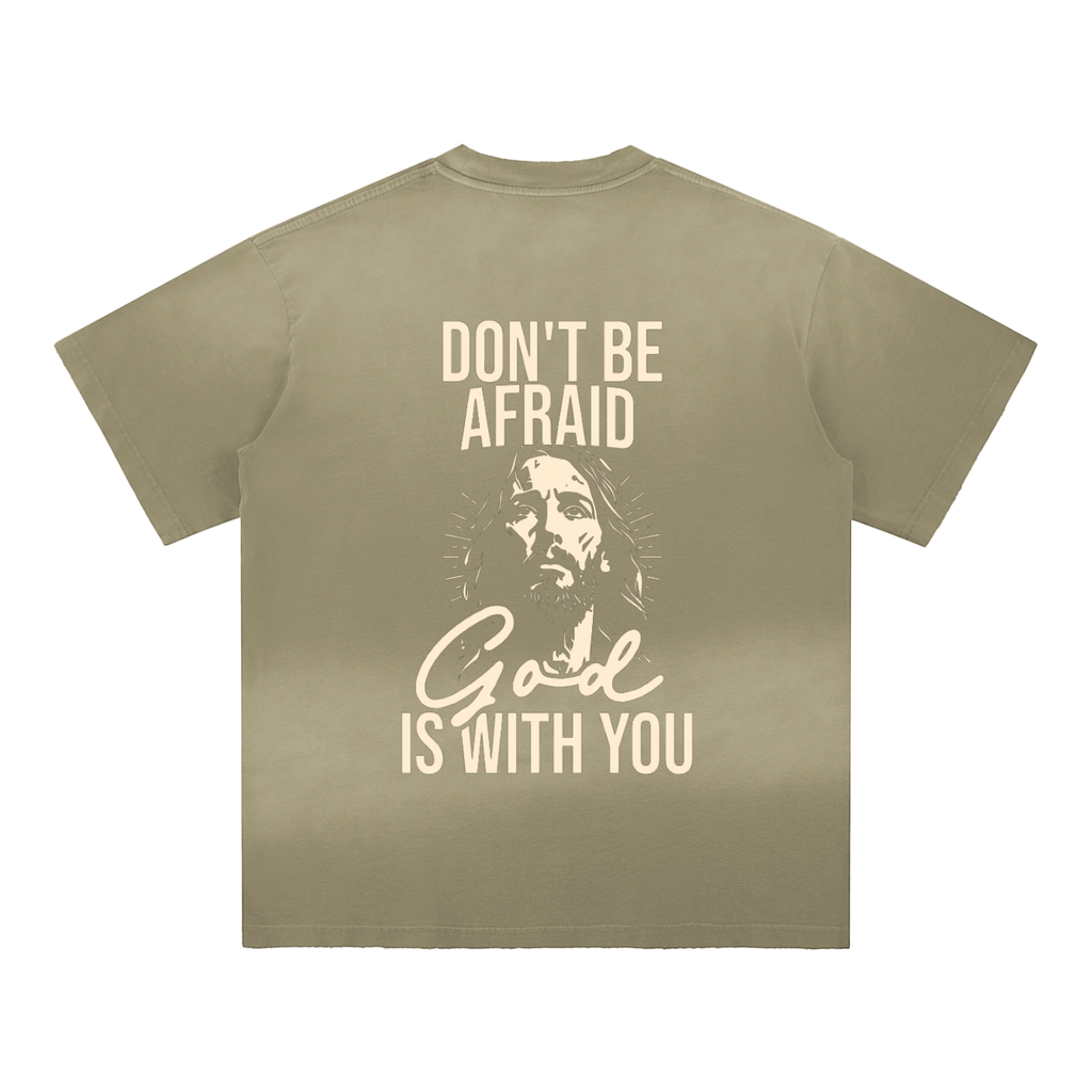 TRUST_Sun Fade Hand-Frayed Cotton T-Shirt