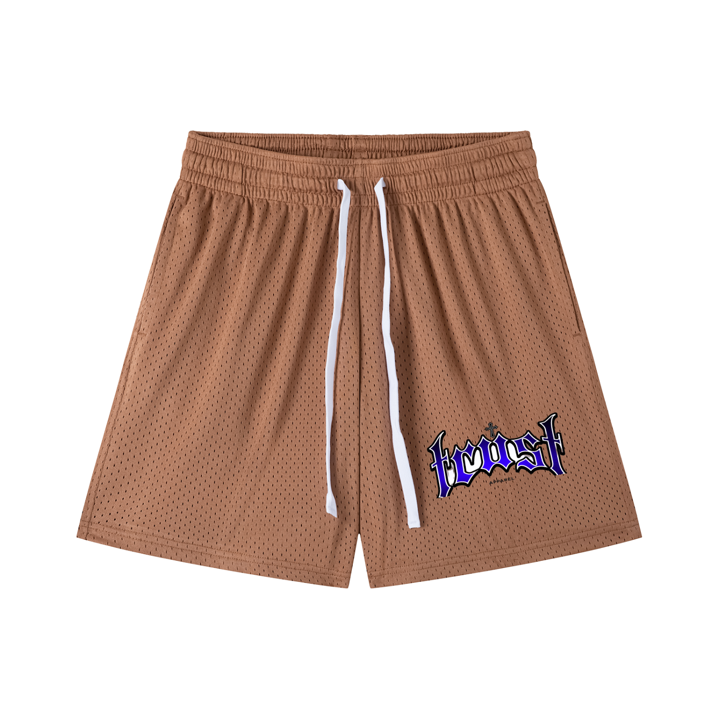 TRust..Mesh Drawstring Shorts