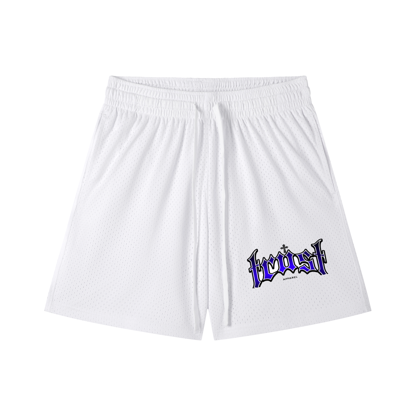 TRust..Mesh Drawstring Shorts